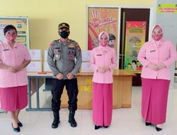 HUT YKB Ke-42 Tahun, Bhayangkari Ranting Kawasan Pelabuhan Batam Laksanakan Bakti Sosial