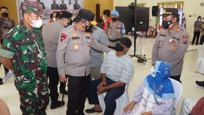 Akselerasi Vaksin di Tapsel, Kapolda Sumut : Jelang Ramadhan Semua Harus Sehat