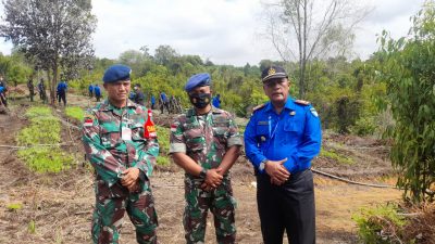 Lanud Hang Nadim Bersama Ditpam BP Batam Patroli Gabungan Jaga Keselamatan Penerbangan