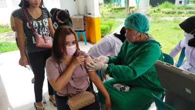 Polresta Deli Serdang Gencar Laksanakan Giat Ops Yustisi dan Vaksinasi Massal