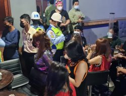 Satpomau Lanud Hang Nadim Razia Tempat Hiburan Malam