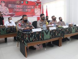 Polda Kepri Gelar Vaksinasi Massal Serentak di Mako Brimob Polda Kepri