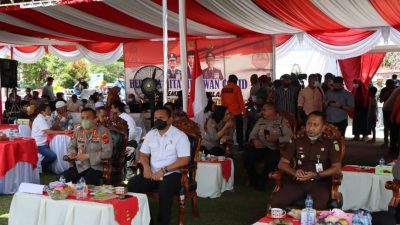 Percepat Vaksinasi, Kapoldasu Pantau Vaksinasi Polresta Deli Serdang Di Sunggal