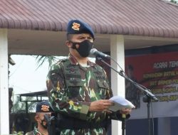 Dansat Brimob Polda Sumut Pimpin Sertijab Danyon B Pelopor di Tebing Tinggi