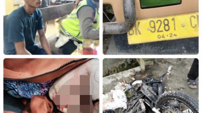 Dalih Bertanggung Jawab, Julasman Sitepu Bohongi Keluarga Korban Tabrak Truck VS Sepeda Motor