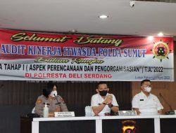 Itwasda Polda Sumut Audit Kinerja Polresta Deli Serdang