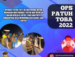 Polresta Deli Serdang Sosialisasikan Operasi Patuh Toba 2022 Lewat Media Sosial