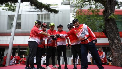 Fun Bike Digelar Polda Sumut dan Kodam I/BB Meriah