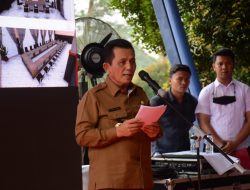 Peletakan Batu Pertama Pembangunan Gedung Dit Reskrimsus Polda Kepri