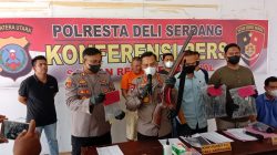 Kolaborasi Polda Sumut Dan Polresta Deli Serdang Berhasil Ungkap Motif Pelaku Penembakan Pendeta GSJA di Galang