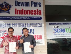 BNSP dan LSP Pers Indonesia Resmi Terbitkan Sertifikasi Kompetensi Wartawan