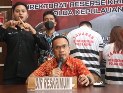 Dit Reskrimum Polda Kepri Amankan 3 Pelaku Perdagangan Orang