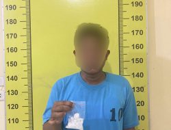 Tim Tekab Sat Res Narkoba Polresta Deli Serdang Meringkus Seorang Pria Saat Membawa Sabu