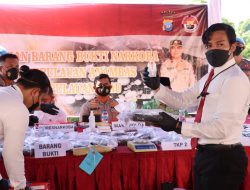 Polda Kepri Musnahkan 48 Kg Kokain