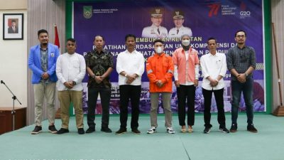 Rudi Buka Pelatihan Berdasarkan Unit Kompetensi yang Digelar Disnaker