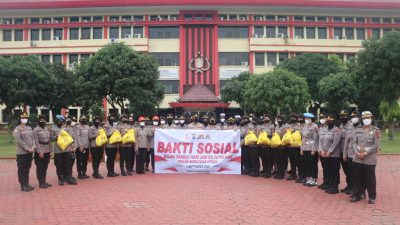 Polwan Polda Sumut Laksanakan Baksos Rangka Hari Jadi Ke-74 Polisi Wanita