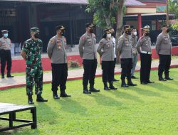 Polresta Deli Serdang Gelar Apel Kesiapan dan Antisipasi Bencana Alam Karhutla 2022