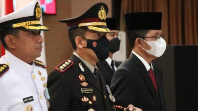 Kapolresta Barelang Hadiri Pengukuhan Paskibraka Tingkat Kota Batam Tahun 2022