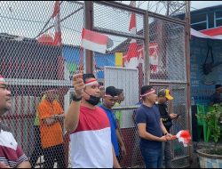 Tingkatkan Jiwa Nasionalisme, Petugas Beserta WBP Lapas Lubuk Pakam Nyanyikan Bersama Lagu Tanah Airku