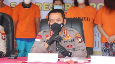 Kapolresta Barelang Gelar Konferensi Pers Ungkap 6 Jenis Perjudian di Batam