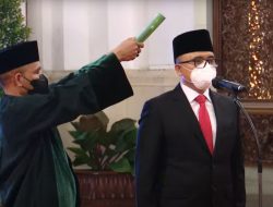 Azwar Anas Resmi Dilantik Sebagai Menteri PANRB, Jokowi : Percepat Reformasi Birokrasi
