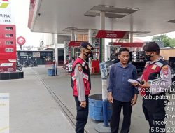 Polresta Deli Serdang Jajarannya, Monitoring Ketersediaan BBM di Setiap SPBU