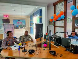 Dialog Interaktif RRI Medan tentang Perkembangan Kamtibmas di Sumut Bersama Kasubbid Penmas Humas Poldasu