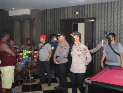Polres Karimun Bersama TNI Cek Tempat Hiburan Malam