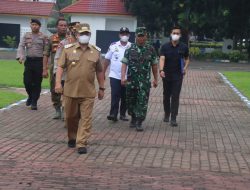 Polresta Deli Serdang Bersama Dengan Pemkab Deli Serdang Gelar Apel Kesiapsiagaan Penanggulangan Bencana