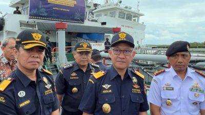 Lewat Operasi Laut Terpadu Jaring Sriwijaya, Bea Cukai Tangkap Kapal Pengangkut BBM Ilegal