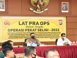 Polresta Barelang Menggelar Lat Pra Ops Dalam Rangka Operasi Pekat Seligi Tahun 2022