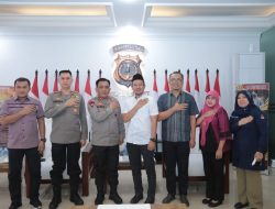 Komisioner KPU Datangi Polda Sumut, Kapoldasu Sambut Hangat