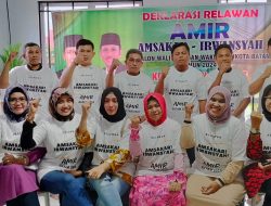 Deklarasi Relawan AMIR Sekupang Dukung Amsakar – Irwansyah 2024
