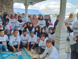 Relawan Belakangpadang Sematkan dan Deklarasikan AMIR, Warga : Suailah!