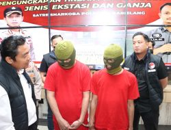 Sat Resnarkoba Polresta Barelang Amankan 2.302 Butir Ekstasi dari 3 Orang Tersangka