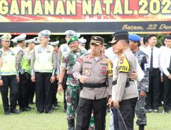 Kapolresta Barelang Ikuti Apel Gelar Pasukan Ops Lilin Seligi 2022 di Polda Kepri