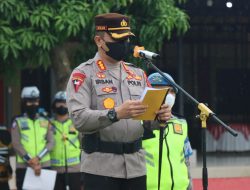 Kapolresta Deliserdang Pimpin Apel Gelar Pasukan Ops Lilin Toba 2022