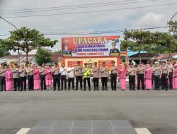 Kado Nataru Polri, 77 Personil Polresta Deli Serdang Naik Pangkat
