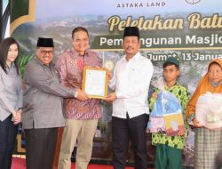 Rudi Letakkan Batu Pertama Pembangunan Masjid Hagia Sophia Emirates Residence Tiban