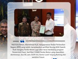 Pemko Batam Terima 13 Sertifikat BMD