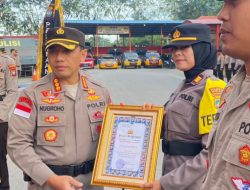 Polsek Sei Beduk Kedua Kalinya Terima Penghargaan Kinerja Terbaik Dari Kapolresta Barelang