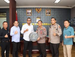 Pererat Silahturahmi, Kapolresta Barelang Terima Kunjungan Bright PLN Batam