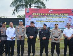 Kapolda Kepri Beri Arahan Kepada Personel Satbrimob Polda Kepri