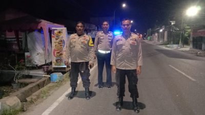 Cegah Kriminalitas dan Geng Motor, Polsek Beringin Gencarkan Patroli Malam
