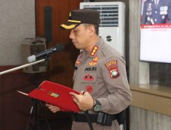 Kapolresta Barelang Pimpin Upacara Sertijab Kasat, Kapolsek dan Pelantikan Kasiwas
