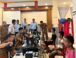 Perekaman Biometrik KTP Elektronik bagi WBP di Lapas Lubuk Pakam