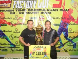 Kapolresta Barelang Pimpin BTC Barelang Raih Juara 1 Kejuaraan Mamah Factory ke-3 Tahun 2023