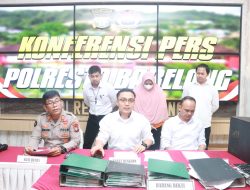 Kasat Reskrim Polresta Laksanakan Konferensi Pers Terkait Penggelapan Dana Nasabah KSP Karya Bhakti