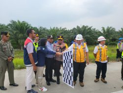 Kapolda Sumut Tinjau Arus Mudik di Kota Tebingtinggi