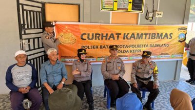 Masyarakat Apresiasi Kinerja Polsek Batam Kota Selama Bulan Ramadhan dan Hari Raya Idul Fitri